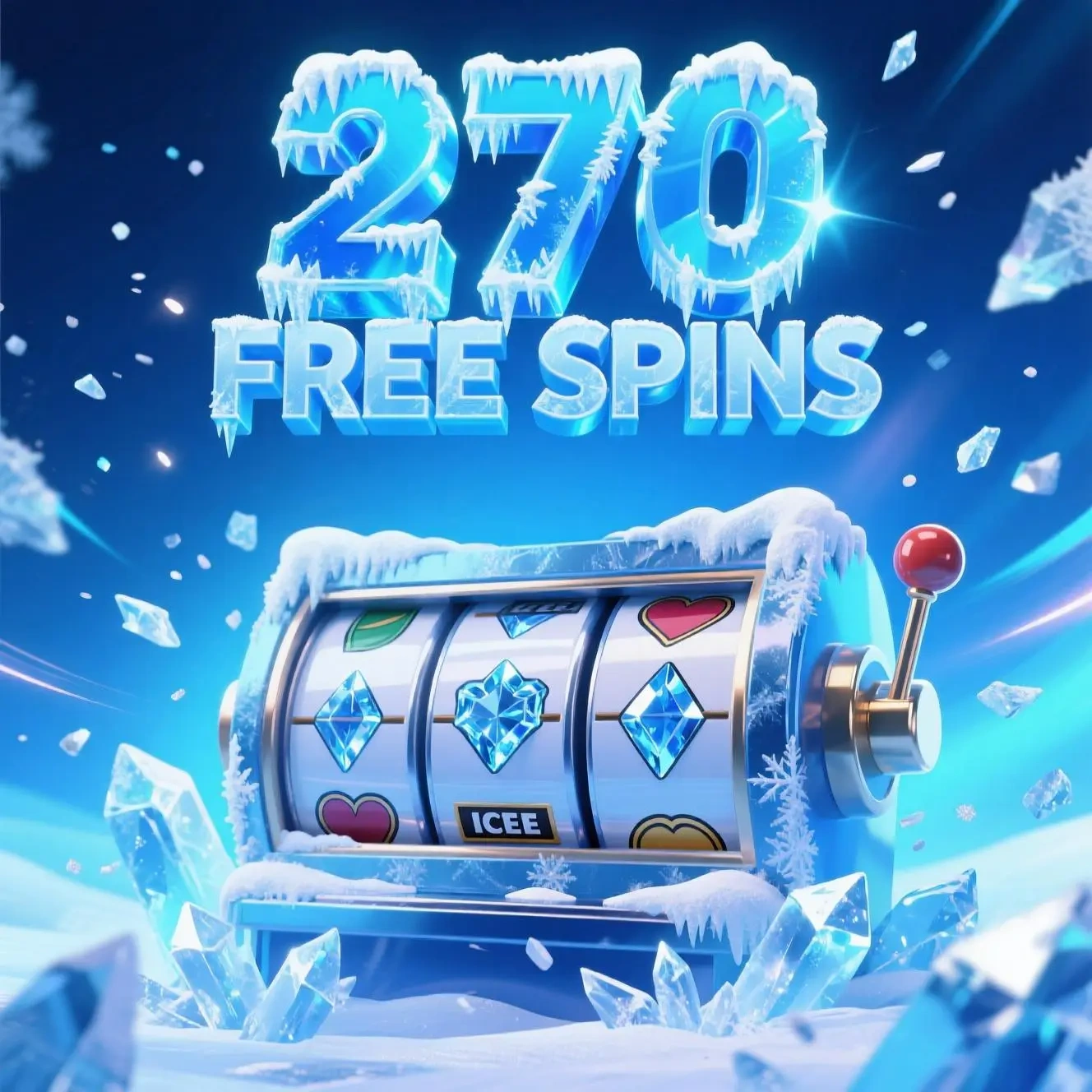 ICE Casino 270 darmowych spinów bonus